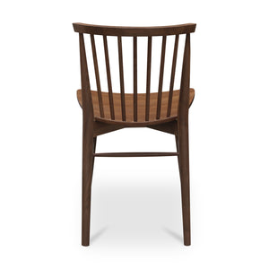 Walnut Spindle-Back Dining Chair