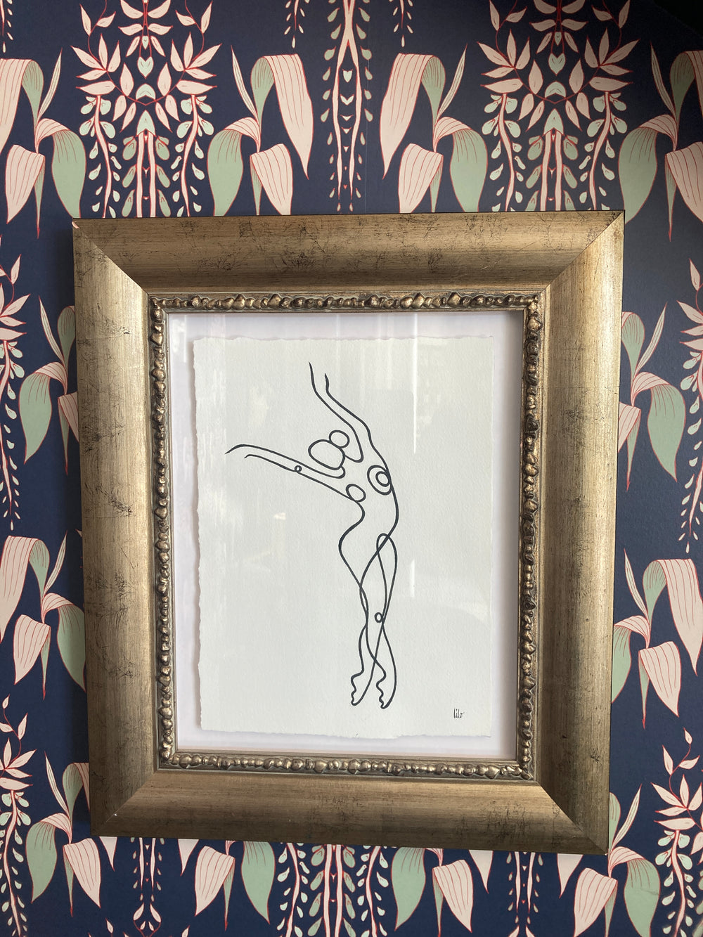 "My Wings" Lilo on Paper