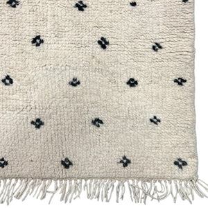 Vintage Moroccan Beni Rug • 3' x 4'4"