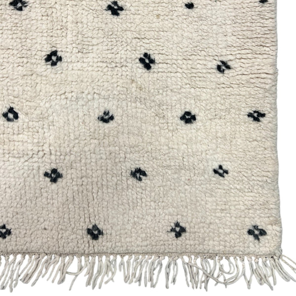 Vintage Moroccan Beni Rug • 3' x 4'4"