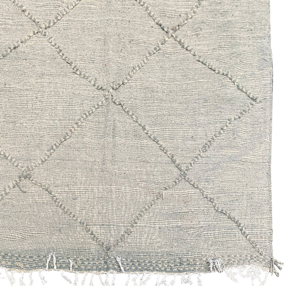 Handmade vintage Zanafi area rug