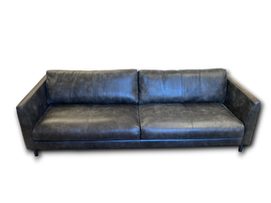 Distressed Leather Sofa