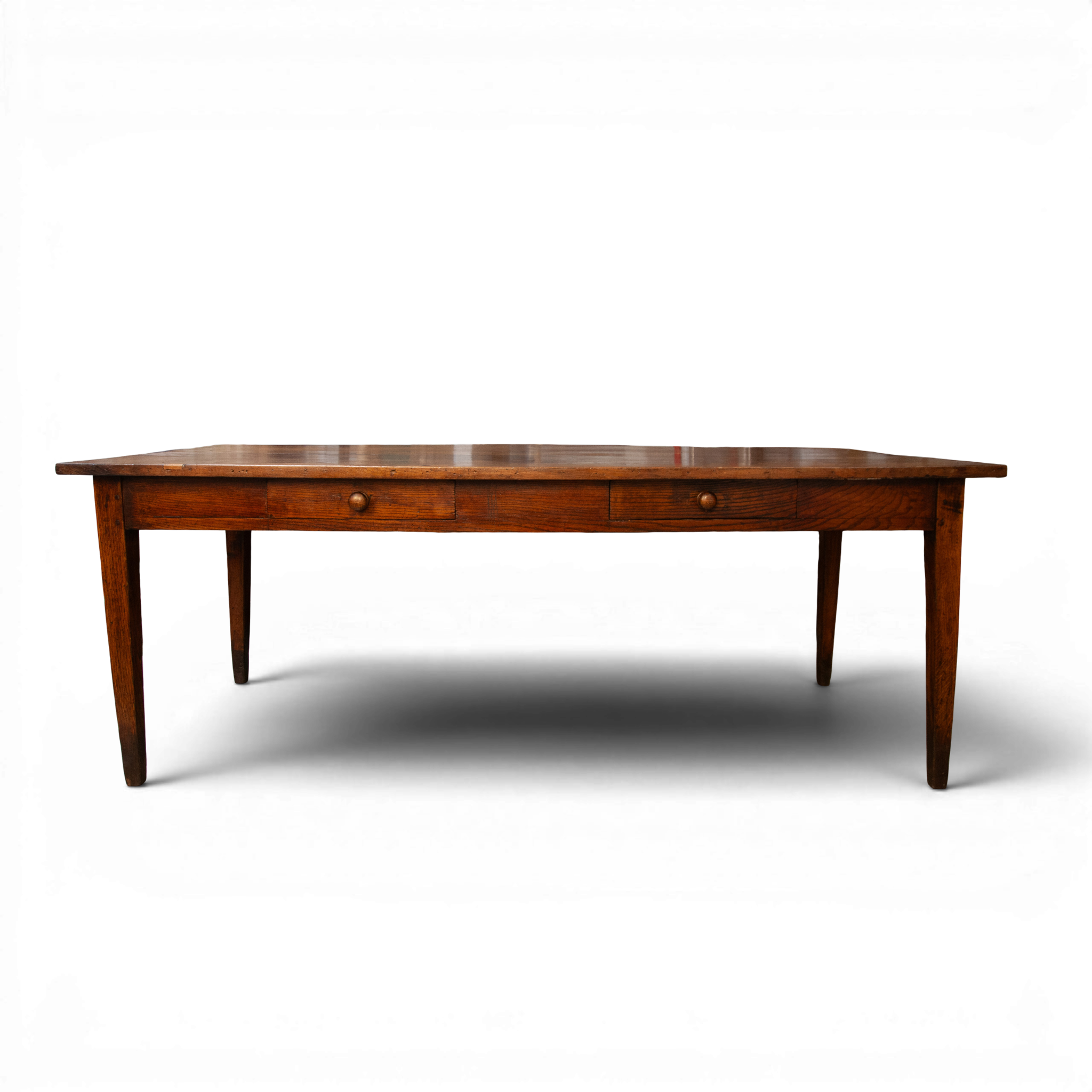 19th Cent. French Oak Dining Table