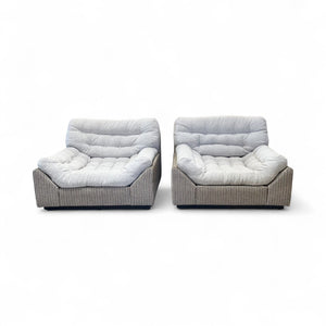 Pair of Postmodern German Lounge Chairs