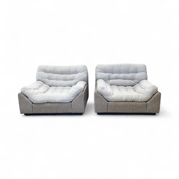 Pair of Postmodern German Lounge Chairs