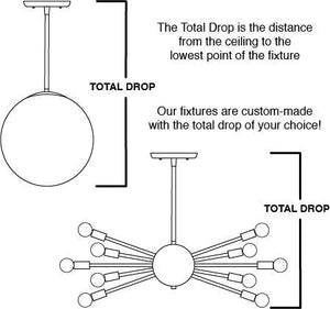 deKor Sputnik 18 Light Classic Pendant