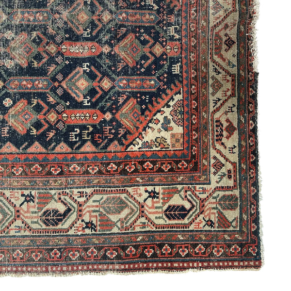 Vintage Caucasian Rug • 6'6" x 3'2"