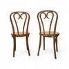 vintage bentwood chairs with cane seats