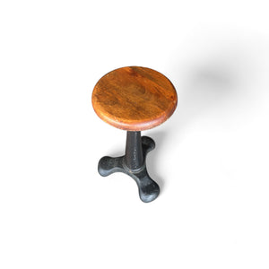 Pair of  Vintage Singer Industrial Adjustable Stools