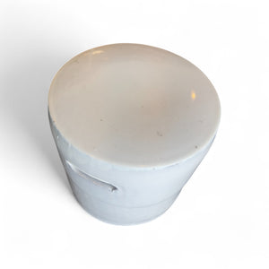 White Ceramic Garden Stool
