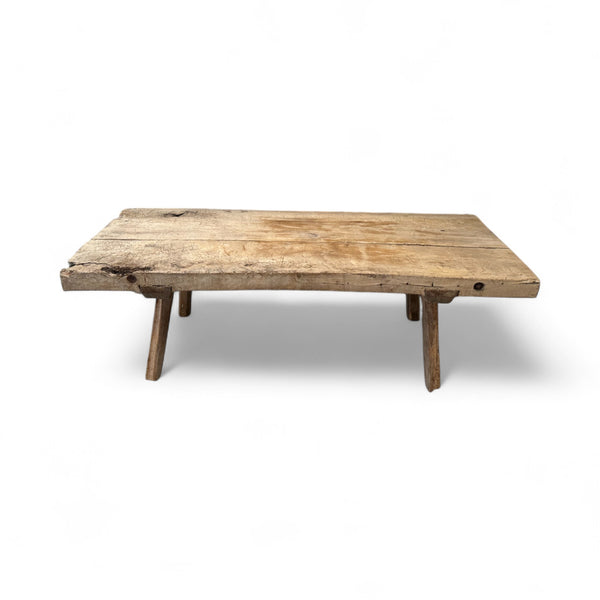 French Butcher Block Coffee Table