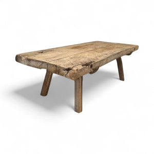 French Butcher Block Coffee Table
