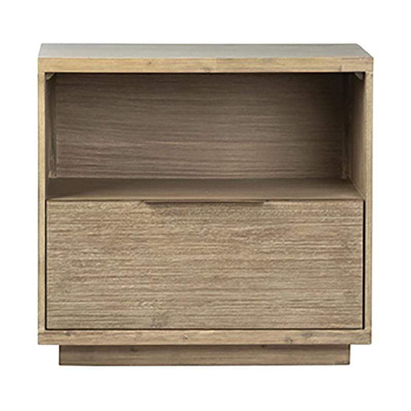 Acacia Nightstand with Storage