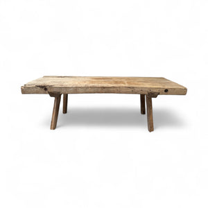 French Butcher Block Coffee Table