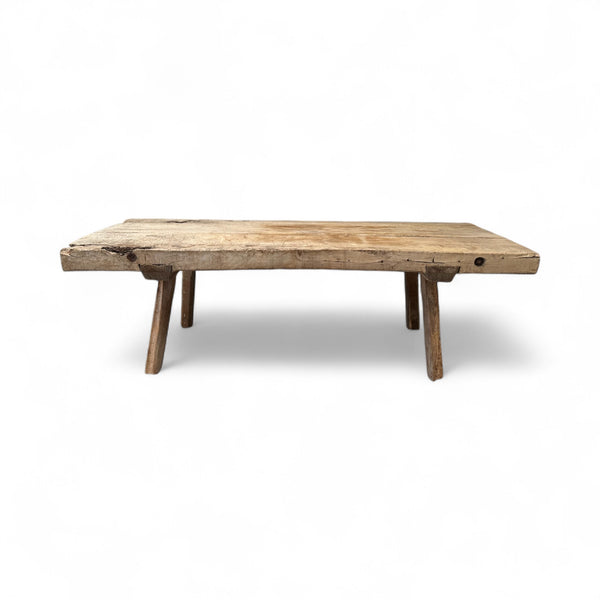 French Butcher Block Coffee Table