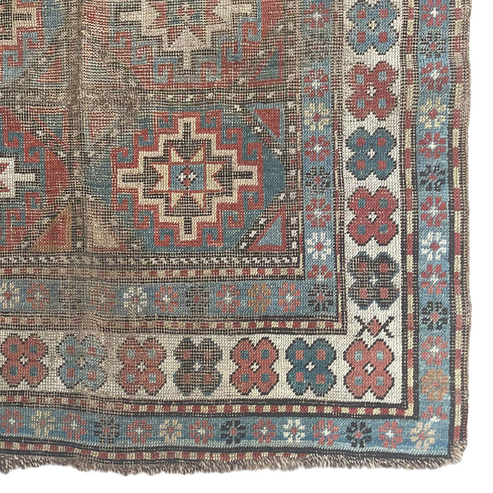 1920s Caucasian Rug • 3'5" x 6'6"