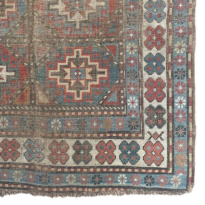 1920s Caucasian Rug • 3'5" x 6'6"