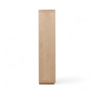 Natural Oak Display Cabinet