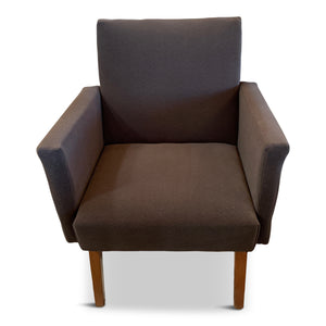 Mid Century European Velvet Armchairs