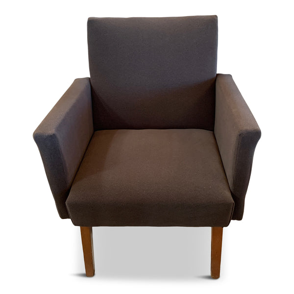 Mid Century European Velvet Armchairs