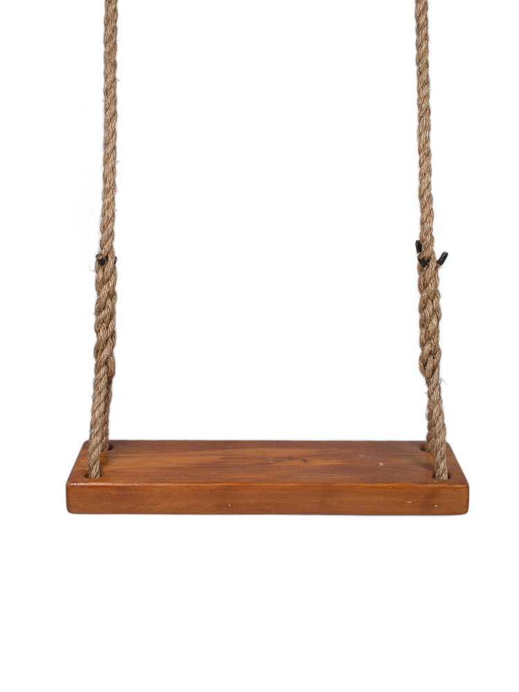 reclaimed wood rope swing 