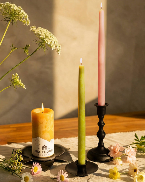 Beeswax Taper Candle