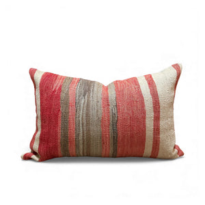 Vintage Kilim Pillow • 16” x 24”