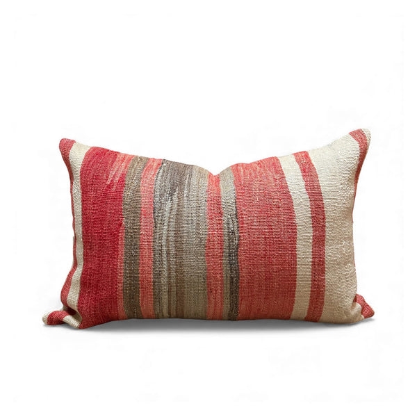 Vintage Kilim Pillow • 16” x 24”