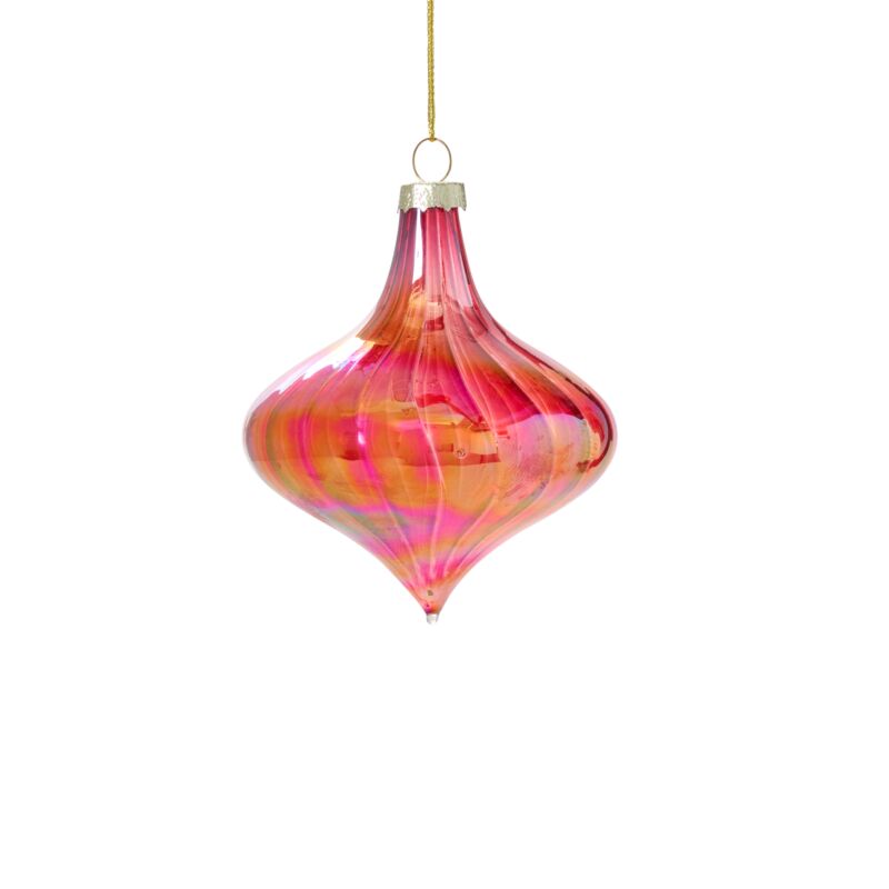 Pink Lapland Ornament 3"x 4"