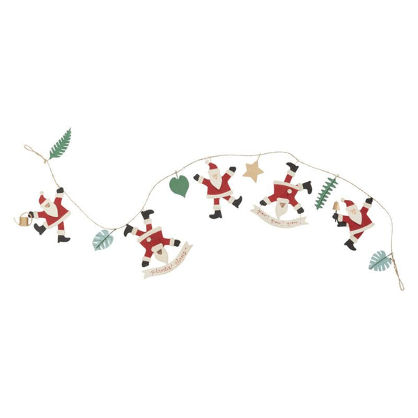 Plantshop Santa Garland 38"