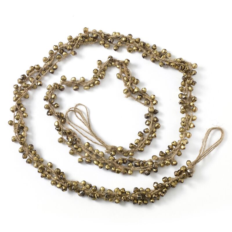 Sleigh Bells Garland 84"