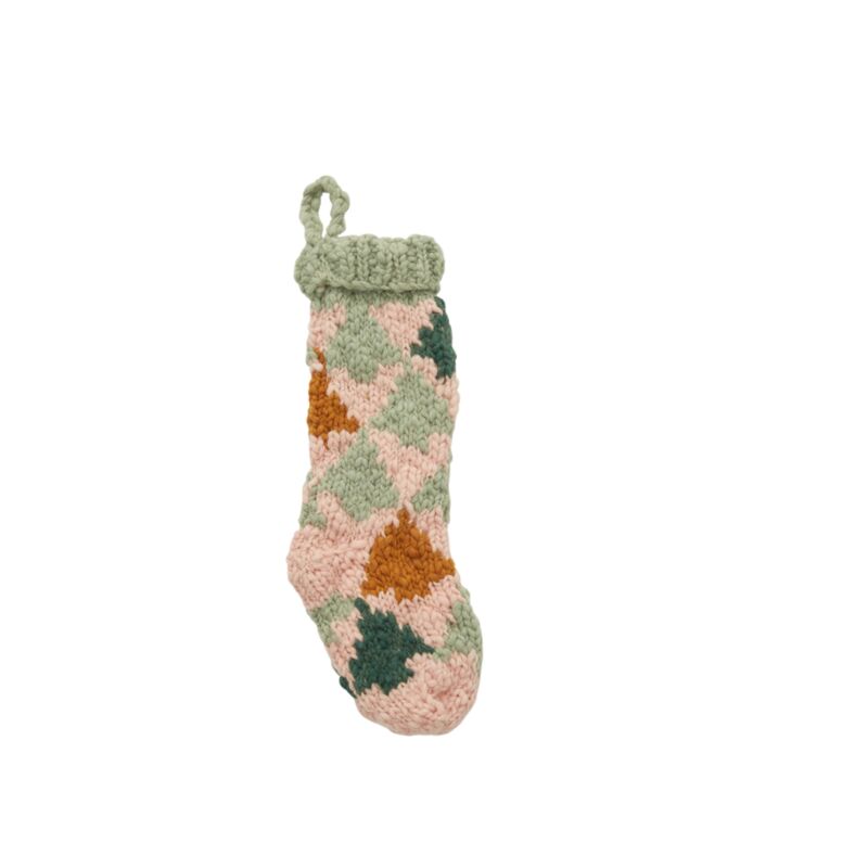 Tree Cottage Stocking