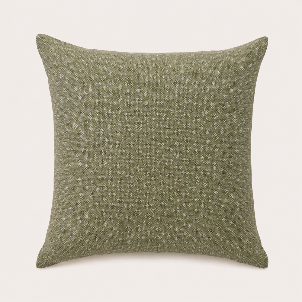 Vintage Fabric Pillow 19" x 19"