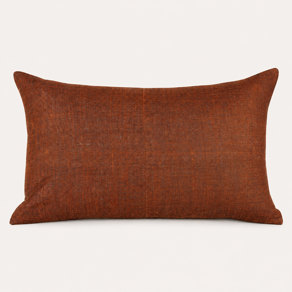 Vintage Fabric Pillow 21" x 15"