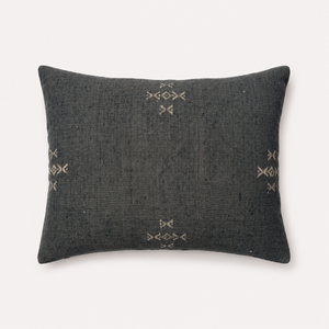 Vintage Fabric Pillow 18.5" x 14"