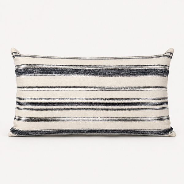 Vintage Fabric Pillow 27" x 14"