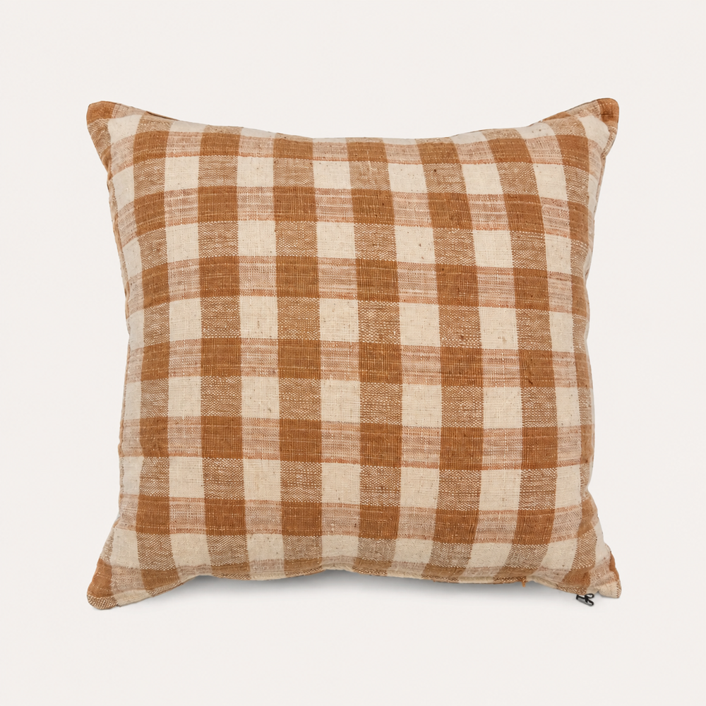 Checkered Pillow SM 17” x 17”