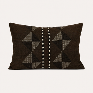 Vintage Fabric Pillow 21” x 14”