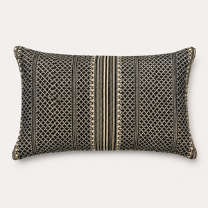 Vintage Fabric Pillow 20" x 12"