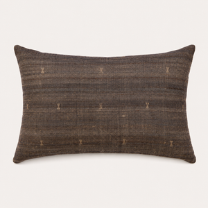 Vintage Fabric Pillow 21" x 15"