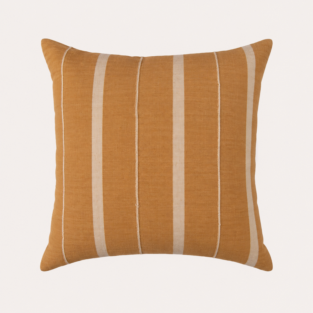 Vintage Fabric Pillow 19" x 19"