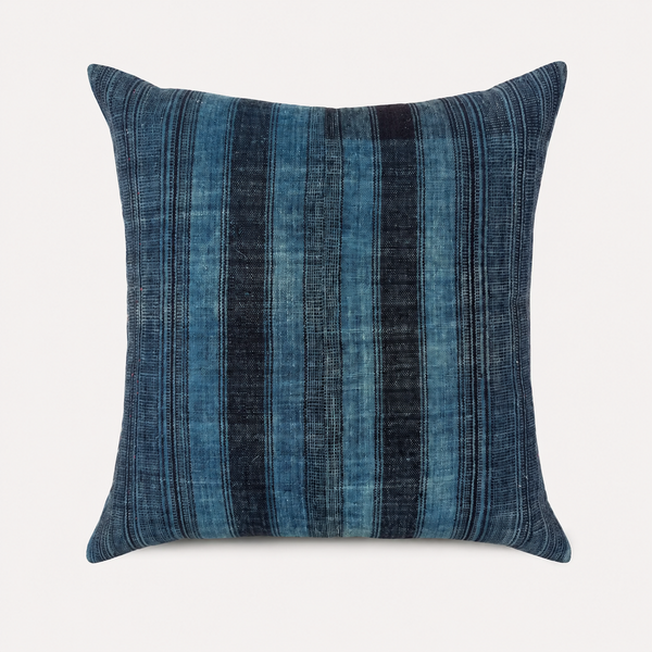 Vintage Fabric Pillow 18.5" x 18.5"