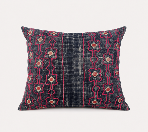 Vintage Fabric Pillows 17.5" 15"