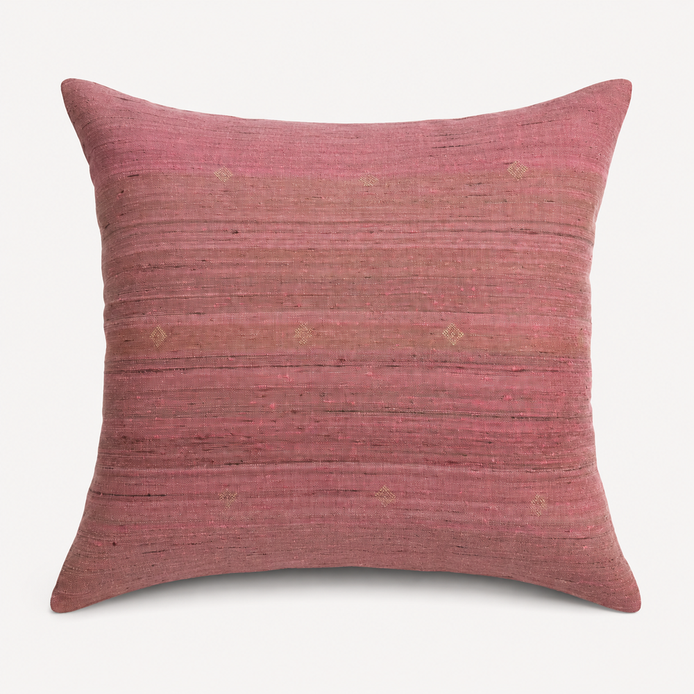Vintage Fabric Pillow 20" x 16"