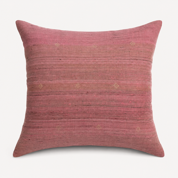 Vintage Fabric Pillow 20" x 16"