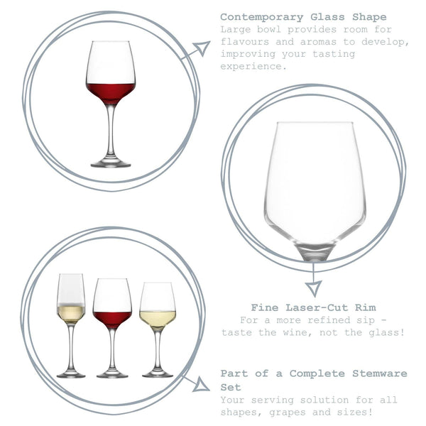 Lal Red Wine Glass - 400ml