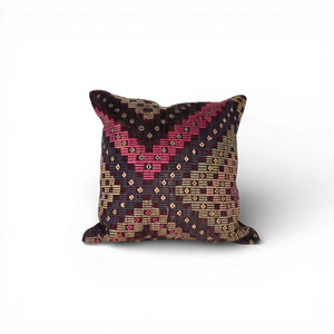 Vintage Kilim Pillow • 28” x 28”
