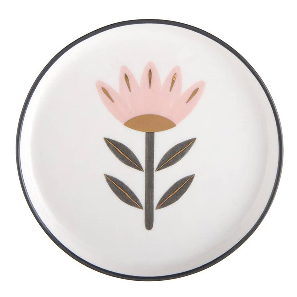 Ceramic Appetizer Plate - Flower