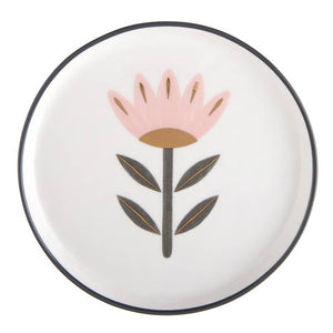 Ceramic Appetizer Plate - Flower