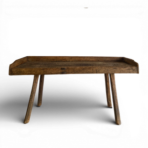 Antique Butcher Block Table